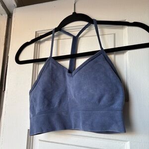 Women's Blue Strappy Bralette. SB3